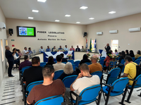 CÂMARA MUNICIPAL REALIZA SESSÃO SOLENE EM COMEMORAÇÃO AOS 34 ANOS DE ITAPIRAPUÃ PAULISTA